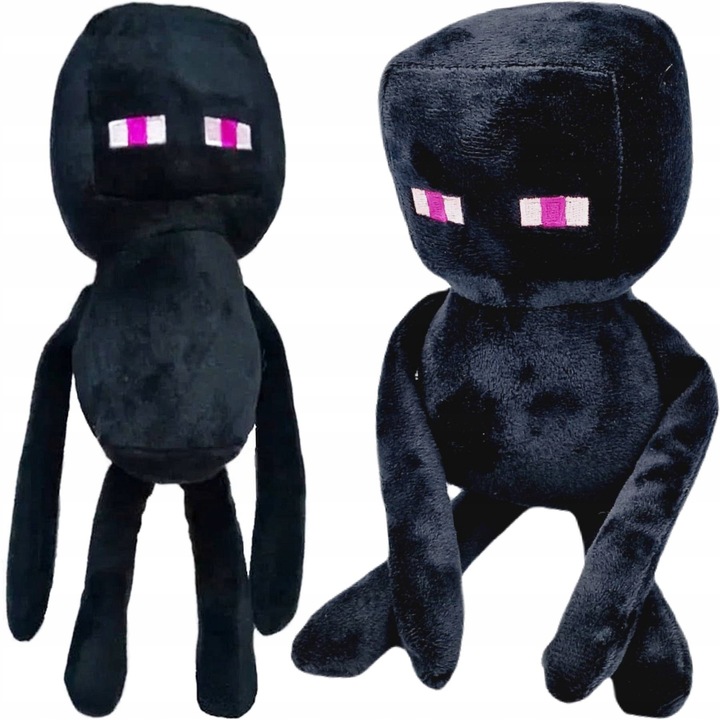 MINECRAFT PLUSZOWA MASKOTKA Z BAJKI ENDERMAN DUŻA PLUSZAK POSTAĆ Z GRY 32CM