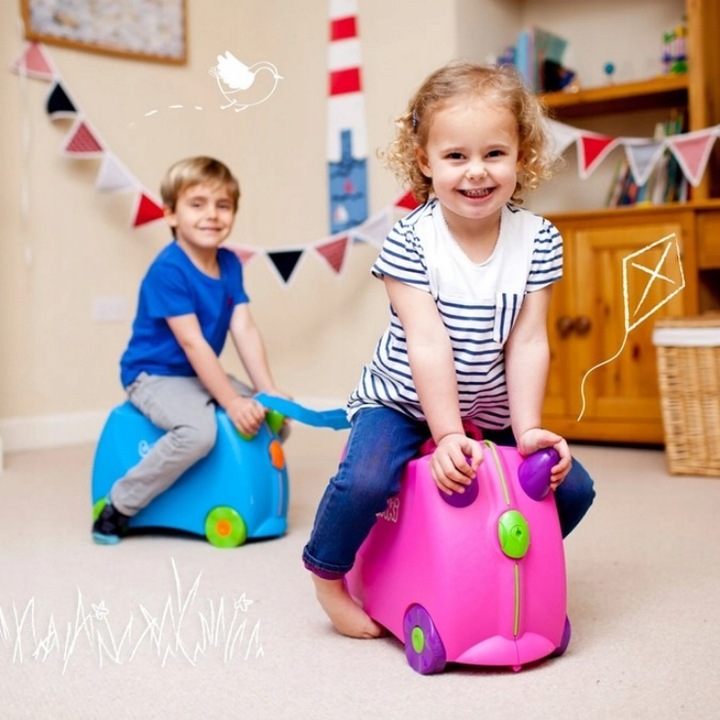 Walizka Jeżdżąca Dziecięca Trixi 18L Trunki