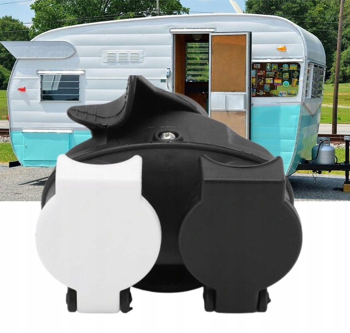 ADAPTER WTYCZKI I GNIAZDA KONWERTER 13-7 PINÓW TYPU N/S DO PRZYCZEPY WODOOD