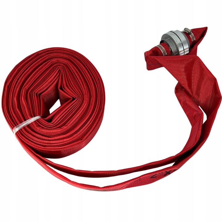 WĄŻ 2'' STRAŻACKI 30M DO WODY NAWADNIANIA PARCIANY SZAMBA GRUBY MOCNY