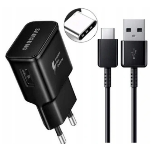ORYGINALNA ŁADOWARKA SAMSUNG FAST CHARGE EP-TA200W + KABEL C DG970BWE