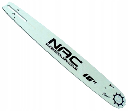 Prowadnica do piły spalinowej 1x łańcuch 0,325” 16" 40cm 66zp ORYGINAŁ NAC