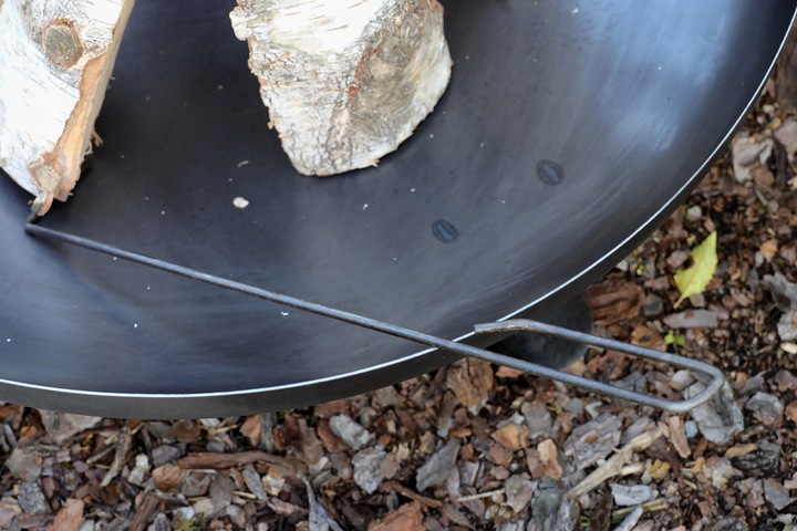 Palenisko Ogrodowe 80cm Duże na Ognisko Grill + GRATIS