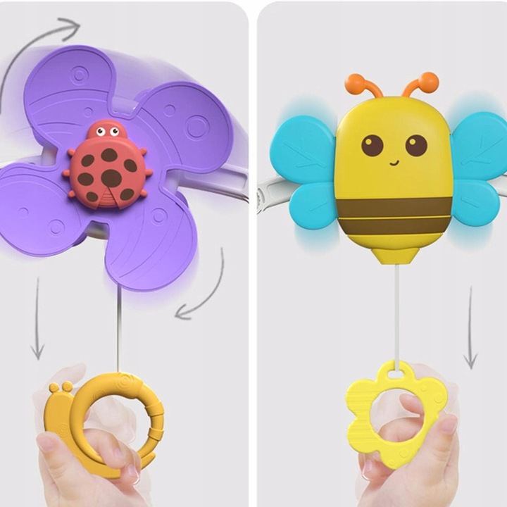 PAŁĄK z zawieszkami DO WÓZKA FOTELIKA ŁÓŻECZKA zabawka sensoryczna gryzak