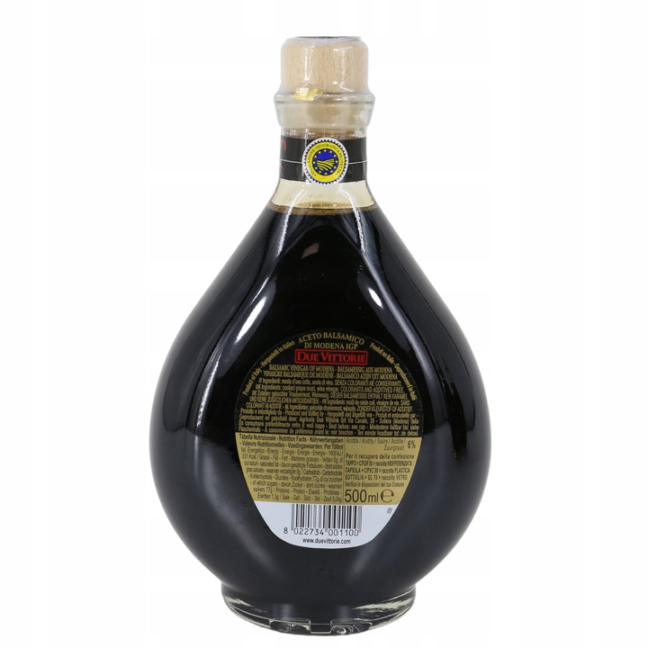 OCET BALSAMICZNY di Modena IGP DUE VITTORIE 500ml Aceto ORO GOLD Włochy