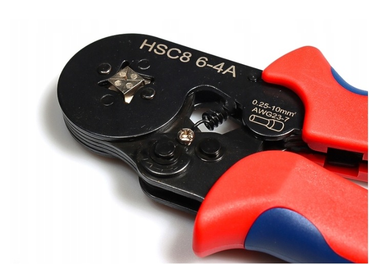 ZACISKARKA PRASKA KONEKTORÓW TULEJEK KOŃCÓWEK KABLI PRZEWODÓW ZESTAW x1200