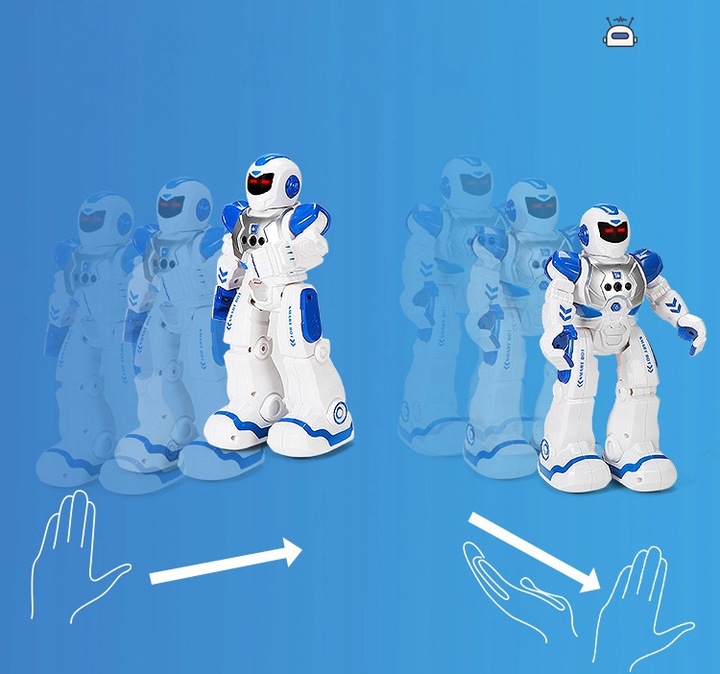 INTELIGENTNY ROBOT DLA DZIECI Z CZUJNIKIEM GESTÓW I PILOTEM