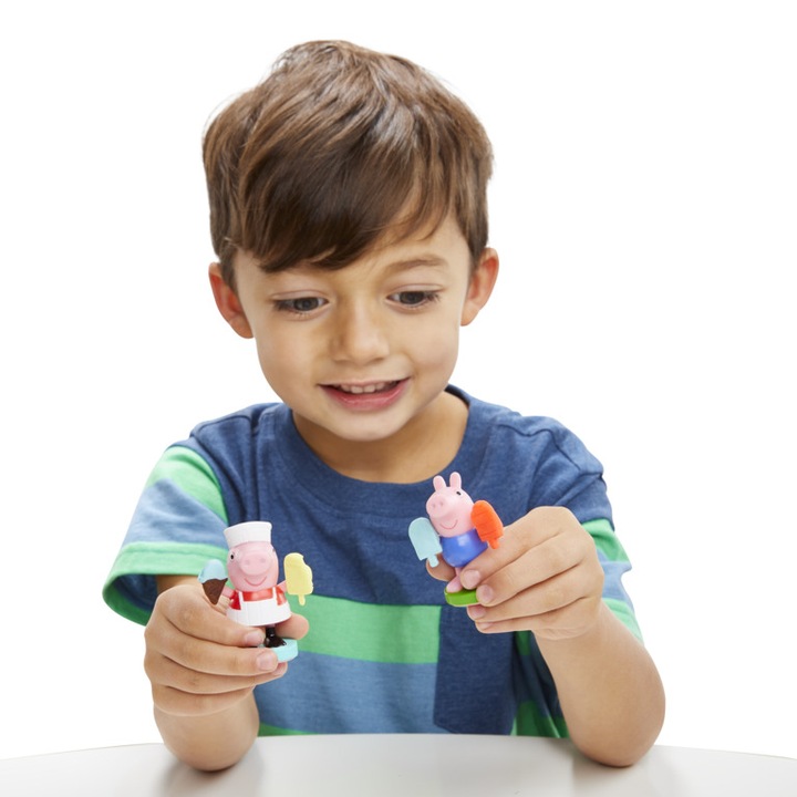 Play-Doh Świnka Peppa Samochód z lodami Hasbro F3597