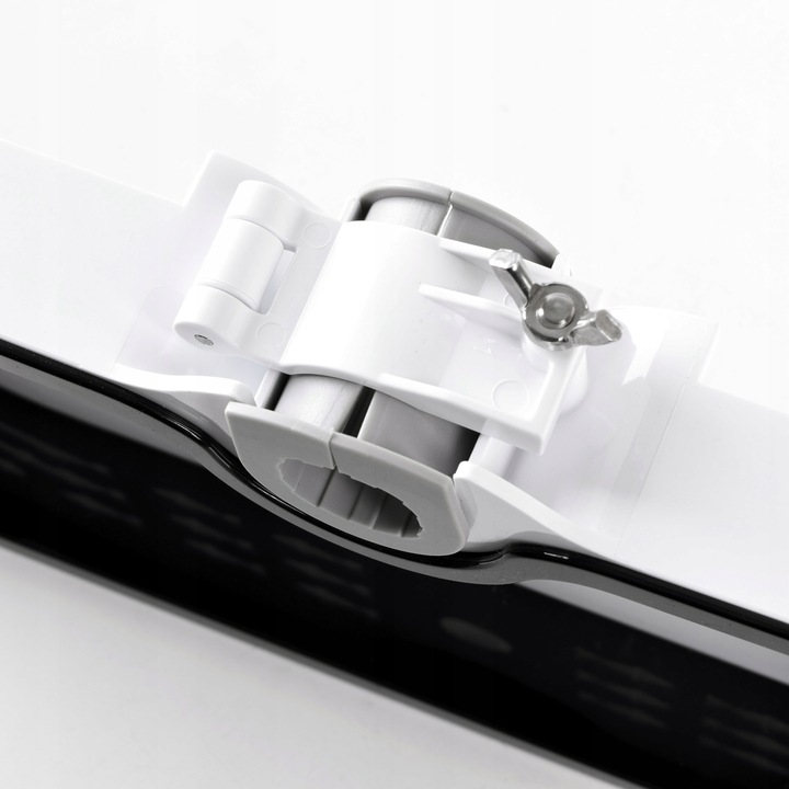 PÓŁKA ŁAZIENKOWA MOCOWANA NA DRĄŻEK PRYSZNICOWY POD PRYSZNIC WISZĄCA