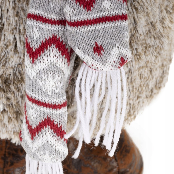 RENIFER ŚWIĄTECZNY STOJĄCY POD CHOINKĘ 73cm OZDOBA DEKORACJA ŚWIĄTECZNA