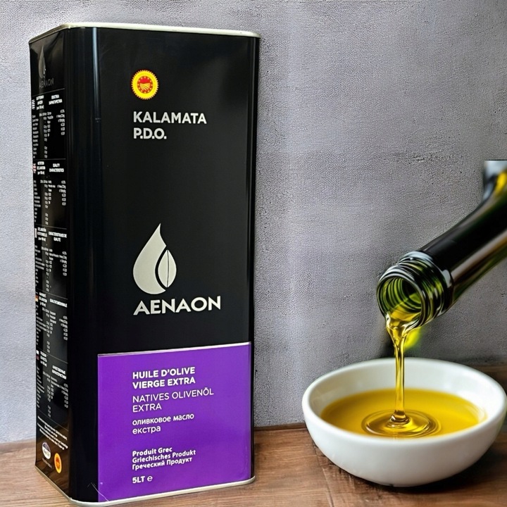 OLIWA Z OLIWEK EXTRA VIRGIN GRECKA KALAMATA P.D.O. 5l PUSZKA