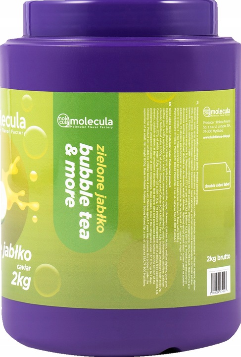 Kulki do Bubble Tea Molekularny Kawior 2 KG JABŁKO