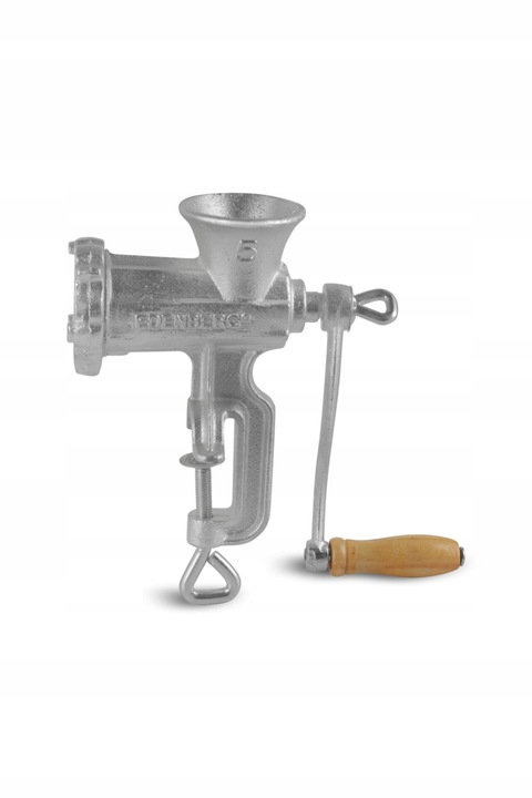 Maszynka ręczna DO mielenia mięsa lejki sitka nadziewarka ŻELIWNA NR 10