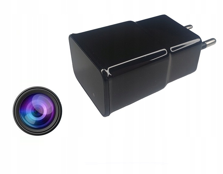 KAMERA ŁADOWARKA USB UKRYTA SZPIEGOWSKA WIFI