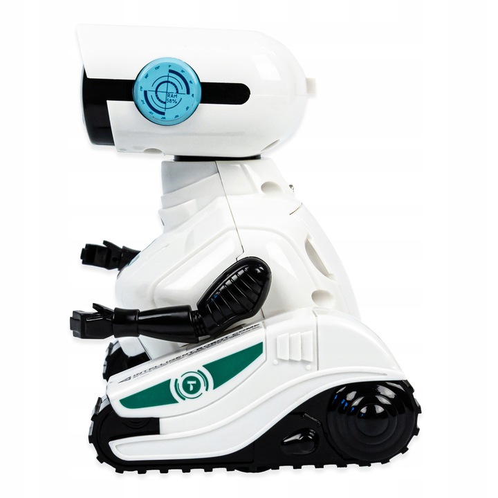 ROBOT INTERAKTYWNY ZDALNIE STEROWANY NA PILOT RC DLA DZIECI DŹWIĘK LED