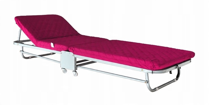 SKŁADANE ŁÓŻKO POLOWE TURYSTYCZNE REGULOWANE OPARCIE LEŻANKA LEŻAK POLÓWKA