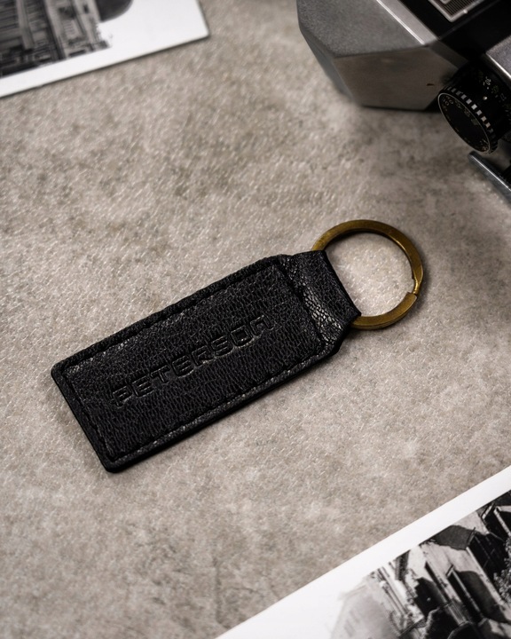 Portfel skórzany męski PETERSON pojemny RFID + brelok pudełko prezent