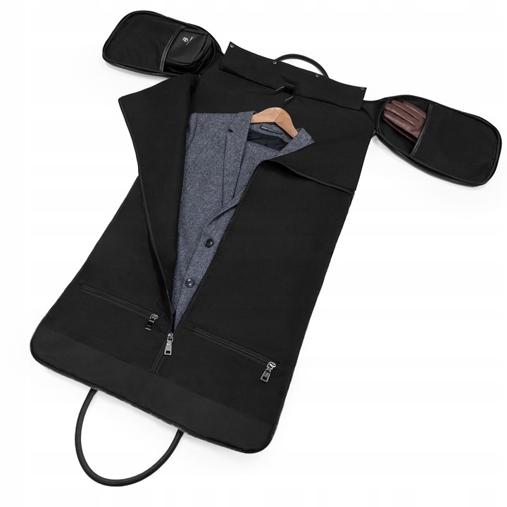 James Hawk Suit Weekender - Torba podróżna z miejscem na garnitur i koszulę