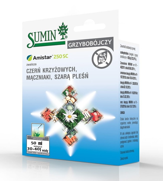 AMISTAR środek grzybobójczy szara pleśń mączniak rdza alternarioza 50ml