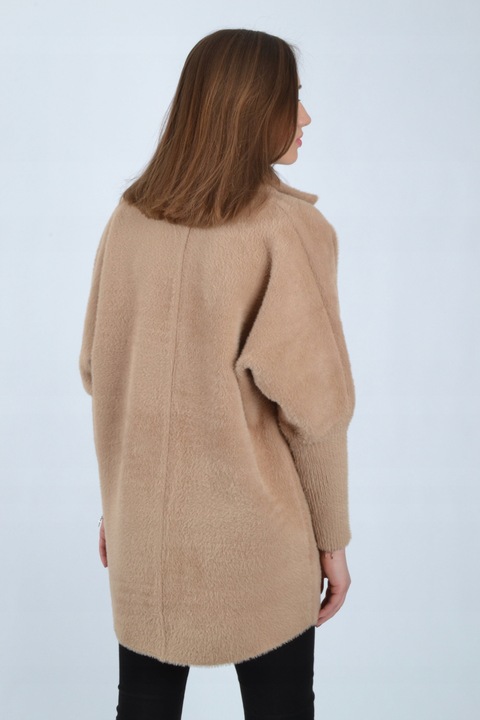 Płaszczyk ALPAKA oversize size plus DUŻY ROZMIAR