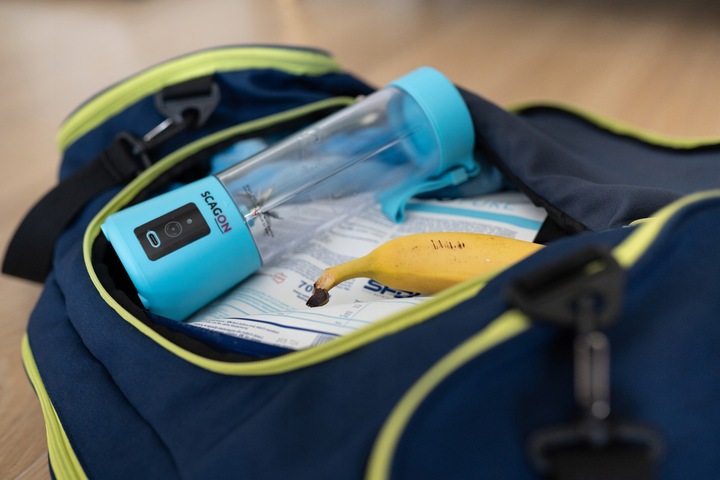 BLENDER BLENDY SCAGON PRZENOŚNY SHAKER Niebieski