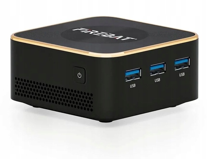 czarny PC minikomputer T8 PRO 16GB RAM DDR5 512GB SSD Win11 Intel N100 12th