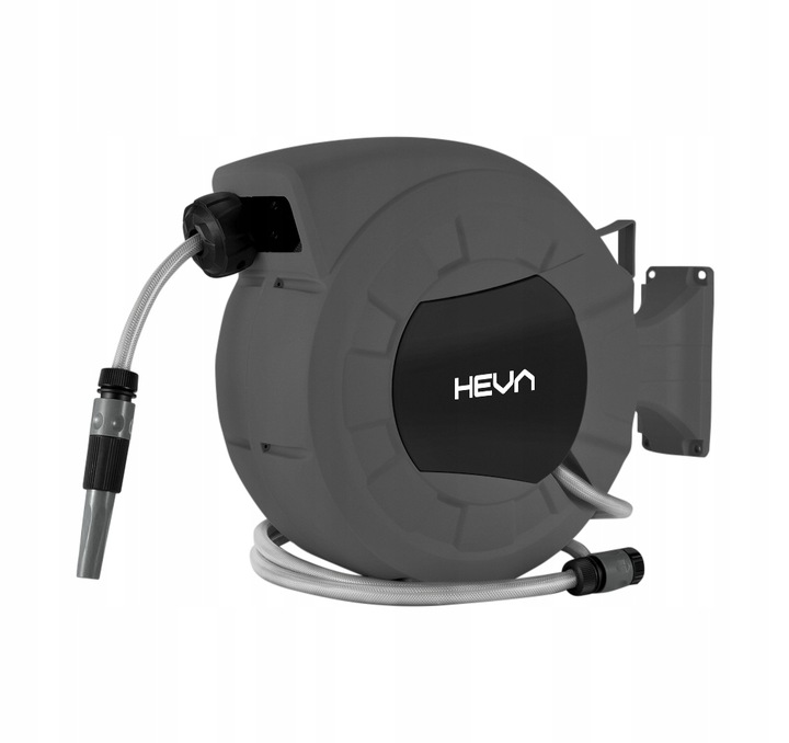 Zwijacz do wody HEVA wąż automatyczny ogrodowy 15m+1,5m pistolet zraszacz