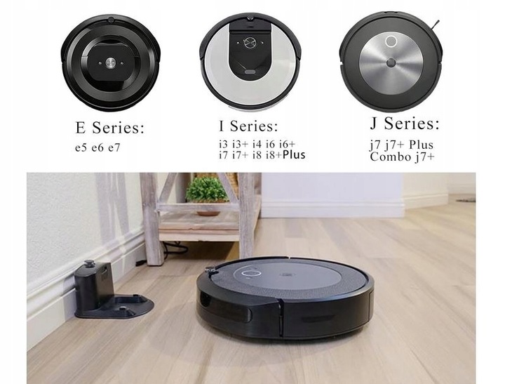 5xSZCZOTKI BOCZNE DO iROBOT ROOMBA E4 E5 E6 E7 I3 I4 I5 I6 I7 I8 J7+ COMBO