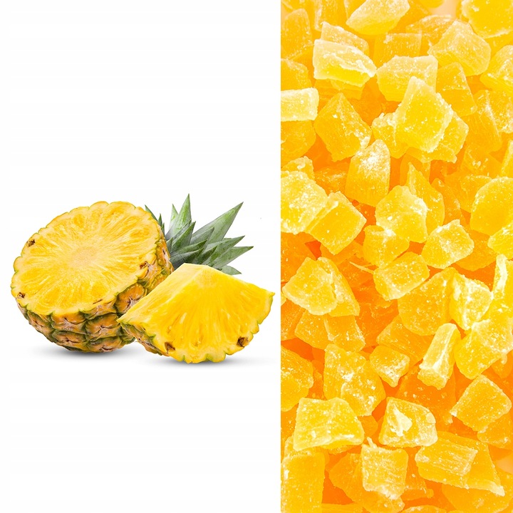 ANANAS KANDYZOWANY kostka 1kg
