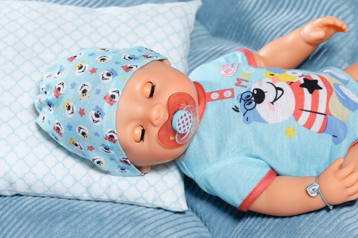 BABY BORN LALKA CHŁOPIEC INTERAKTYWNA MAGIC BOY 10 FUNKCJI 43cm 834992