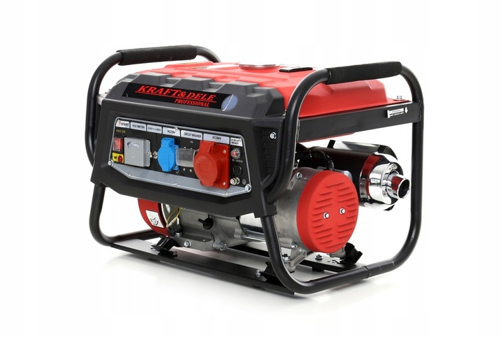 AGREGAT PRĄDOTWÓRCZY 3000W 7KM TRÓJFAZOWY GENERATOR PRĄDU PRZENOŚNY 3000W