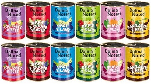 Karma dla psa DOLINA NOTECI Kangur wołowina12x800g