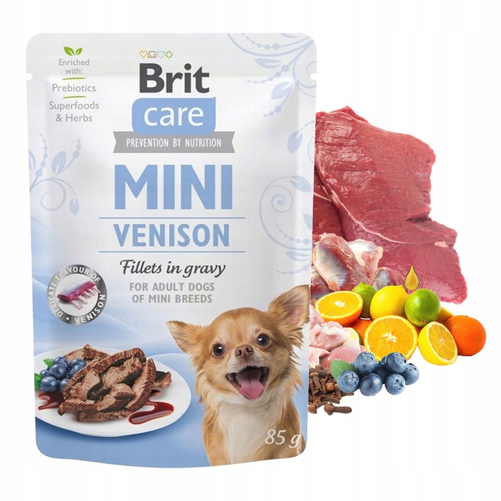 BRIT CARE MINI DOG karma mokra dla psa mix smaków 20 x 85g bezzbożowa