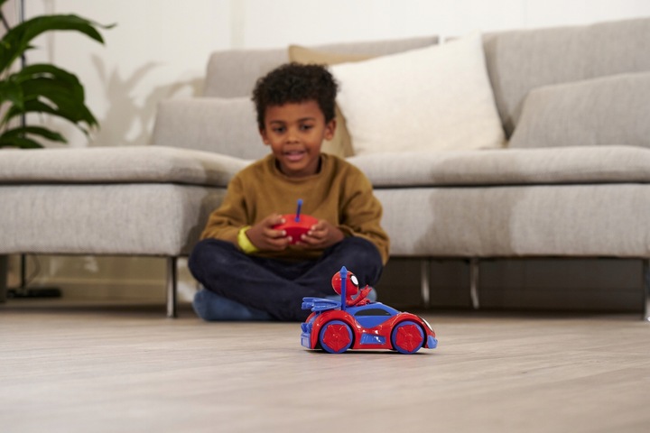 SPIDERMAN ZDALNIE STEROWANY POJAZD SPIDEY'A WEB CRAWLER RC + PILOT DISNEY