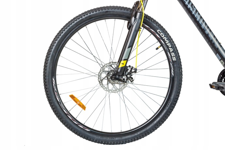 ROWER GÓRSKI MTB 26 CALI 21 BIEGÓW RAMA 15 HAMULCE TARCZOWE KOMUNIA