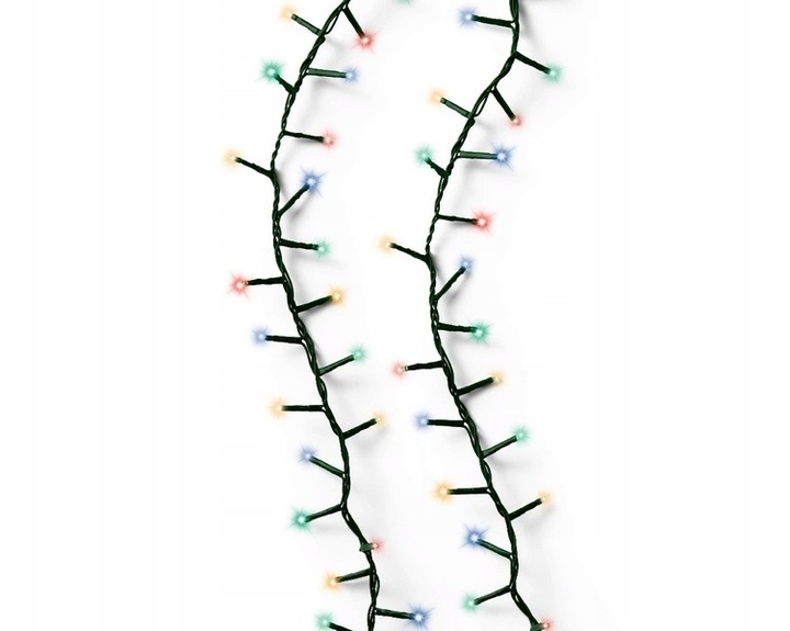 Lampki zewnętrzne / wewnętrzne - 750 LED Flesz 16m - zielony - multicolor