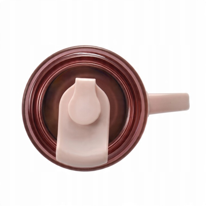 Kubek Termiczny ze Słomką Casno Booker 450 ml Różowy