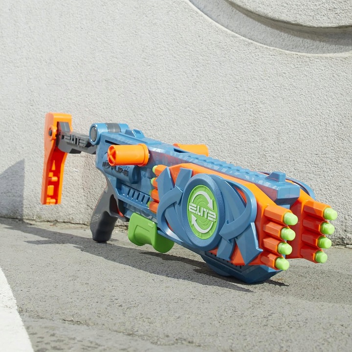 NERF Elite 2.0 Flipshots Flip-16 WYRZUTNIA shotgun strzelba 16 naboi HASBRO
