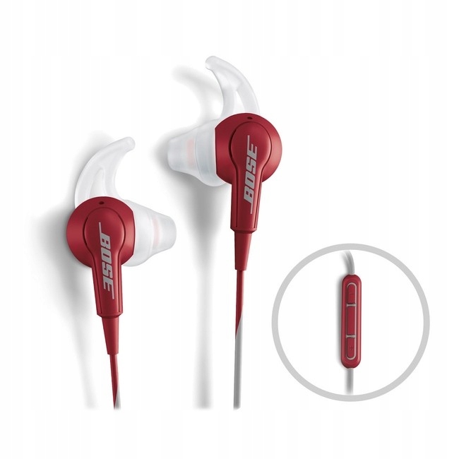 Słuchawki douszne dokanałowe Bose do iPhone Xbox PS PC iOS z mikrofonem