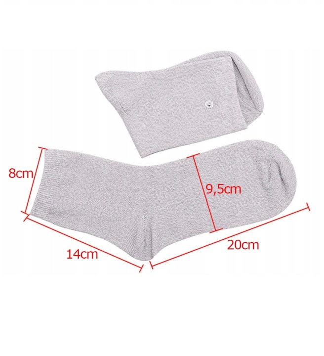 SKARPETY ELEKTRODY ELEKTROSTYMULATOR-MASAŻER