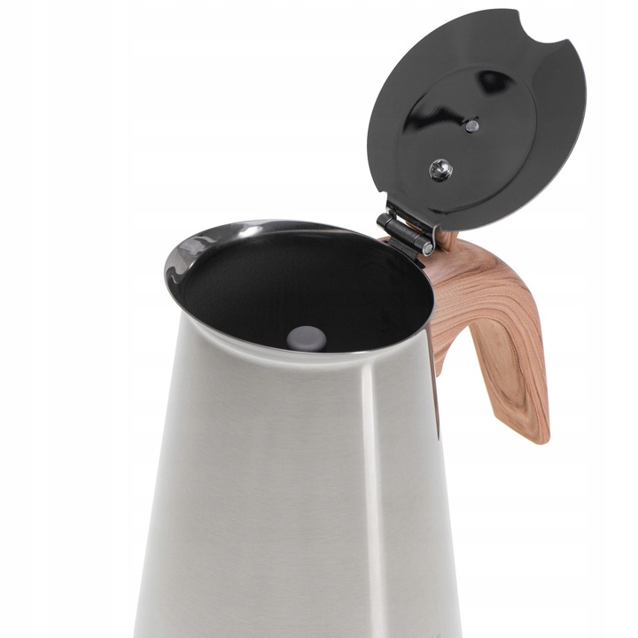 Kawiarka Zaparzacz do kawy 320ml Działa na indukcji, Gaz, Stalowa Camry