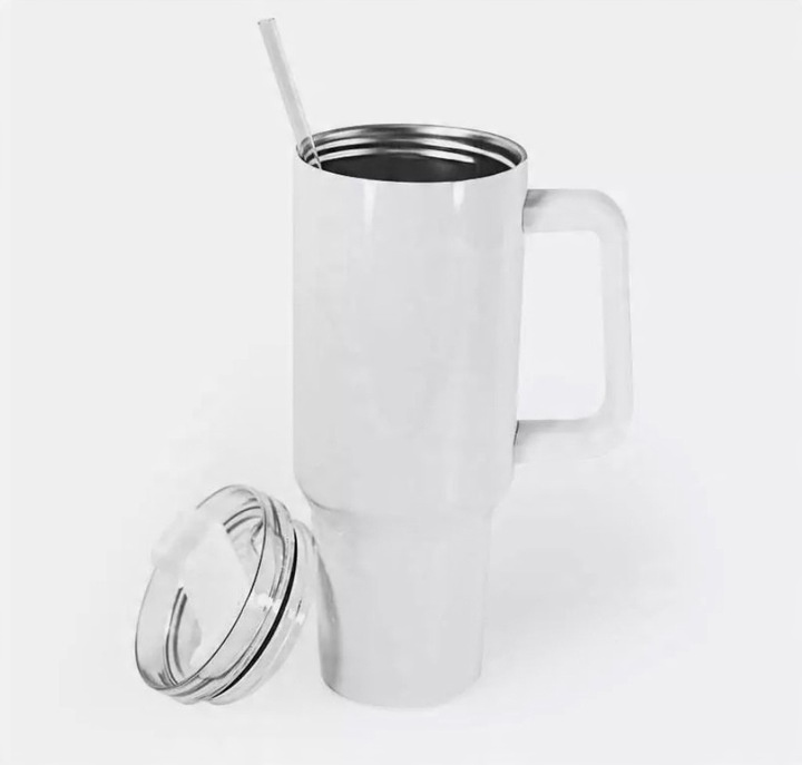 DUŻY KUBEK TERMICZNY ZE SŁOMKĄ TERMOS DO SAMOCHODU NA WODĘ 1200ML