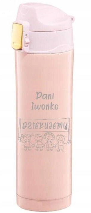 Kubek Termiczny z grawerem 420ml Twój Tekst dla Nauczyciela prezent