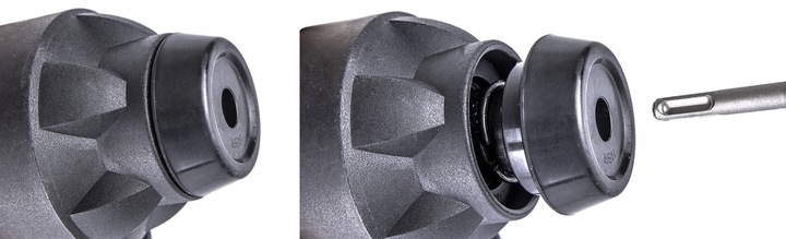 MŁOTOWIERTARKA MŁOT UDAROWY WUBER 2600 WIERTARKA SDS+ WALIZKA + DŁUTA