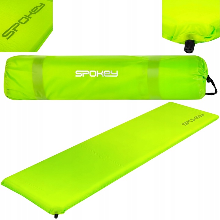 Gruba Mata Samopompująca Turystyczna Materac W Pokrowcu 180x50 cm