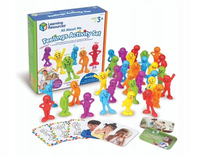 Moje emocje - zestaw aktywności - Emocje które odczuwam Learning Resources