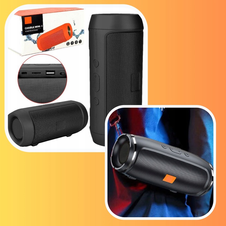 GŁOŚNIK BEZPRZEWODOWY BLUETOOTH BASS 40W