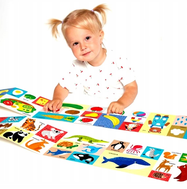 CzuCzu BIBLIOTECZKA 100 Pierwszych Słów Książeczki Harmonijki Malucha 1+