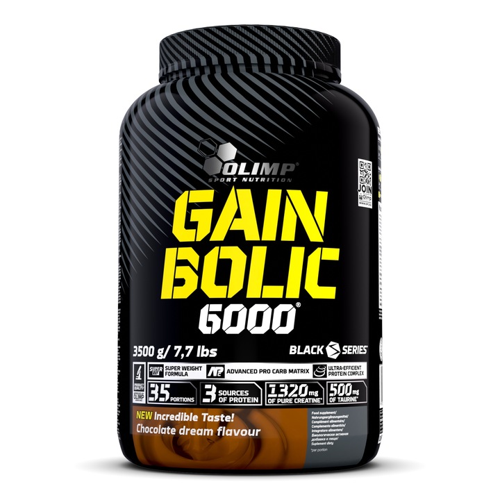 OLIMP GAIN BOLIC 6000 3500g BIAŁKO WPC WHEY MASA