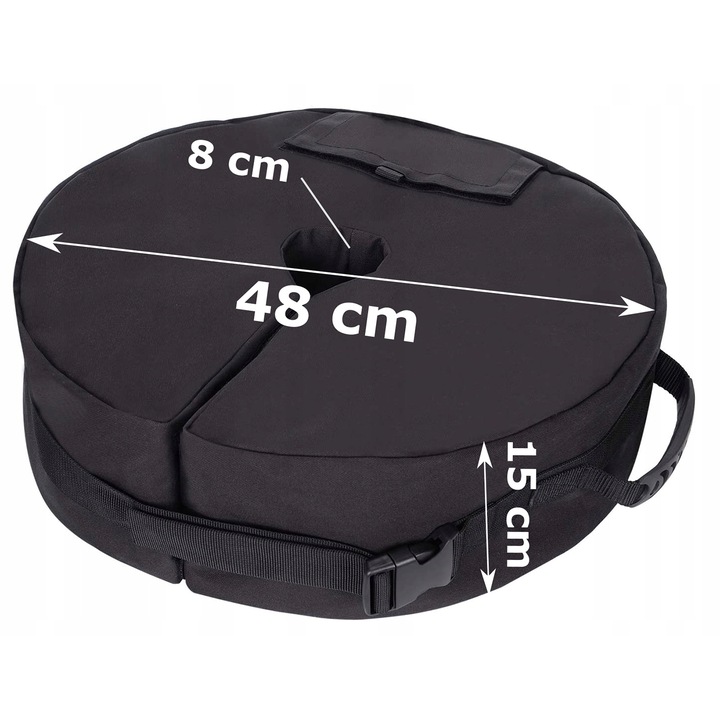 PODSTAWĄ DLA PARASOL, PRZENOŚNY OKRĄGŁY PODSTAWĄ PRZECIWSŁONECZNY DO OGRODU